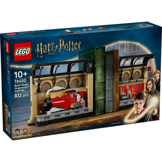 Imagine LEGO HARRY POTTER COLTUL CU CARTI EXPRESUL HOGWARTS 76450