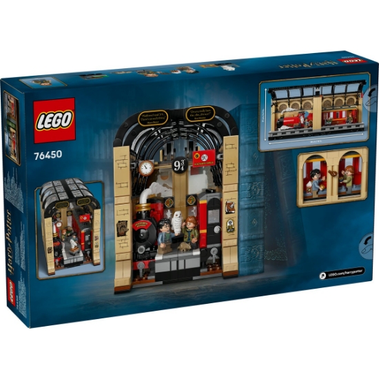 Imagine LEGO HARRY POTTER COLTUL CU CARTI EXPRESUL HOGWARTS 76450
