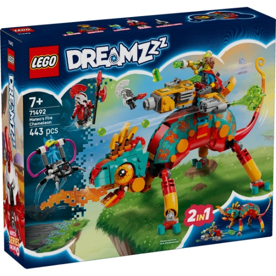 Imagine LEGO DREAMZZZ CAMELEONUL DE FOC AL LUI MATEO 71492