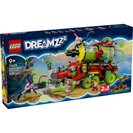 Imagine LEGO DREAMZZZ CAMIONUL DE VOPSEA SPRAY AL LUI MATEO 71499