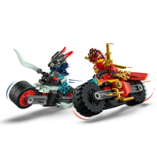 Imagine LEGO NINJAGO CURSA DE VITEZA CU MOTOCICLETA LUI KAI 71838 