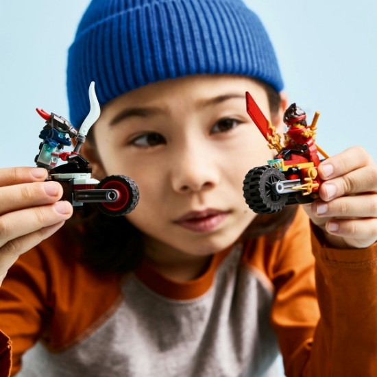Imagine LEGO NINJAGO CURSA DE VITEZA CU MOTOCICLETA LUI KAI 71838 