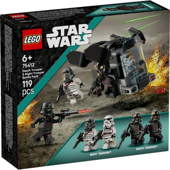 Imagine LEGO STAR WARS PACHET DE LUPTA SOLDATI AI MORTII SI SOLDATI AI NOPTII 75412
