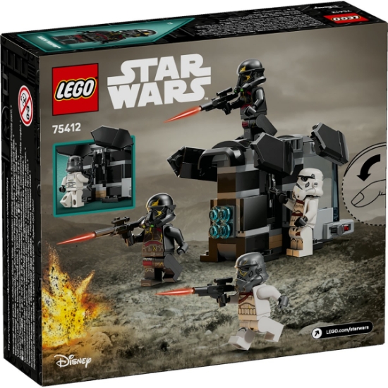 Imagine LEGO STAR WARS PACHET DE LUPTA SOLDATI AI MORTII SI SOLDATI AI NOPTII 75412