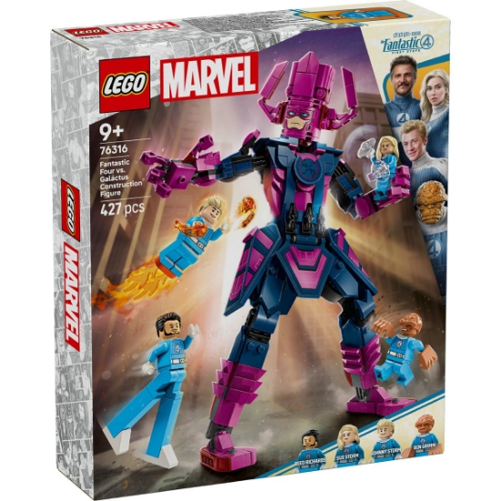 Imagine LEGO SUPER HEROES FIGURINA DE CONSTRUCIE CEI 4 FANTASTICI VS GALACTUS 76316