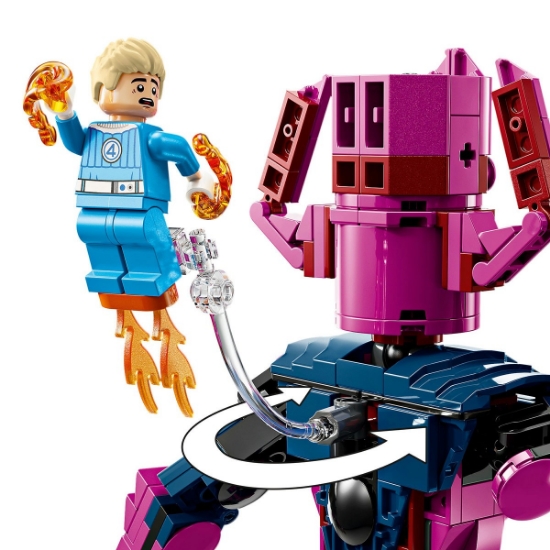 Imagine LEGO SUPER HEROES FIGURINA DE CONSTRUCIE CEI 4 FANTASTICI VS GALACTUS 76316