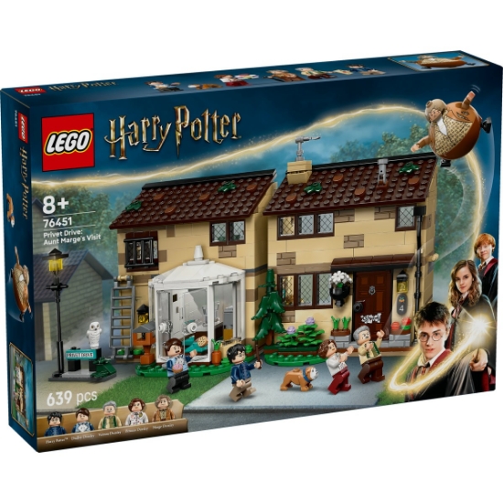 Imagine LEGO HARRY POTTER PRIVET DRIVE VIZITA MATUSII MARGE 76451 