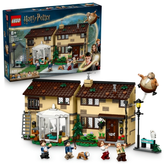 Imagine LEGO HARRY POTTER PRIVET DRIVE VIZITA MATUSII MARGE 76451 