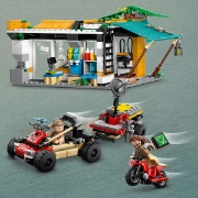 Imagine LEGO JURASSIC WORLD RENASTEREA MISIUNE DE URMARIRE A UNUI VELOCIRAPTOR SI A UNUI TITANOSAURUS 76973 