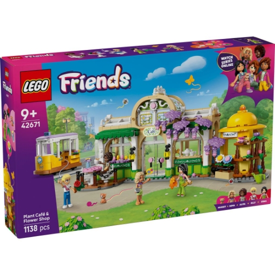 Imagine  LEGO FRIENDS CAFENEA CU MULTE PLANTE SI FLORARIE 42671