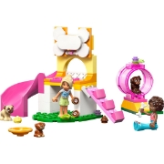 Imagine LEGO FRIENDS PETRECERE DE ZIUA DE NASTERE A PISICII SI CASUTA IN COPAC 42666 