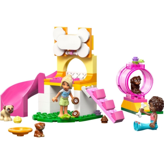 Imagine LEGO FRIENDS PETRECERE DE ZIUA DE NASTERE A PISICII SI CASUTA IN COPAC 42666 