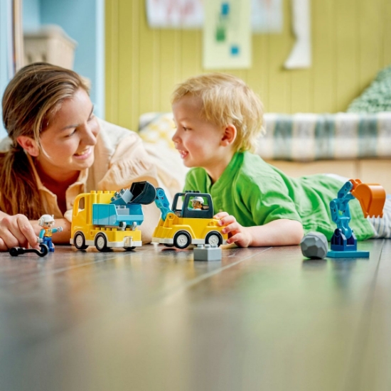 Imagine LEGO DUPLO VEHICULE DE CONSTRUCTII 3 IN 1 10475