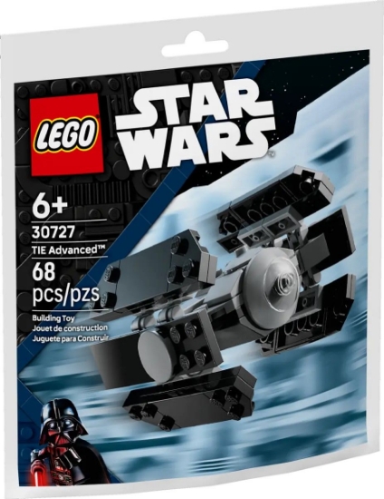 Imagine LEGO STAR WARS MINICONSTRUCTIE TIE ADVANCED 30727