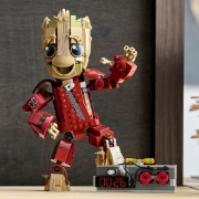 Imagine LEGO MARVEL GROOT IN UNIFORMA RAVAGER 76341