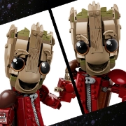Imagine LEGO MARVEL GROOT IN UNIFORMA RAVAGER 76341