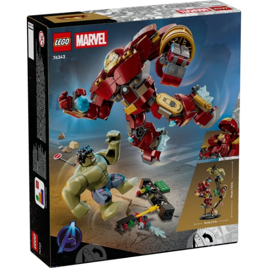 Imagine LEGO MARVEL BATALIE MEMORABILA HULKBUSTER VS HULK 76343