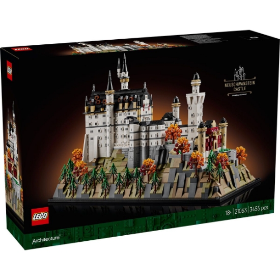 Imagine LEGO ARHITECTURE CASTELUL NEUSCHWANSTEIN 21063 