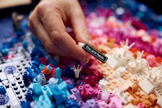 Imagine LEGO ART GALAXIA CALEA LACTEE 31212 