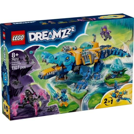 Imagine LEGO DREAMZZZ SUBMARIN CROCODIL 71512