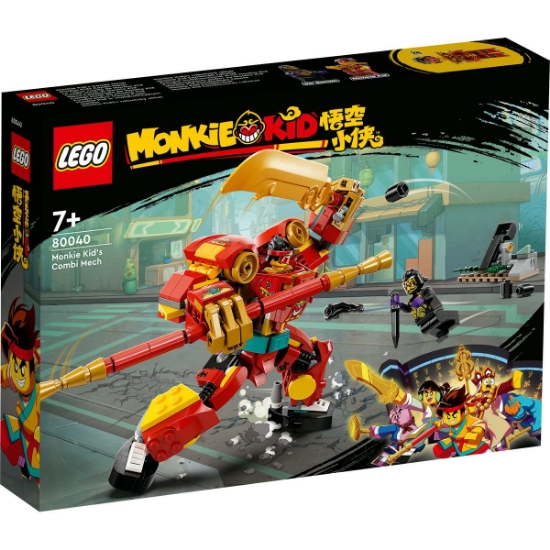 Imagine LEGO MONKIE KID ROBOTUL MULTIFUNCTIONAL AL LUI MONKIE KID 80040