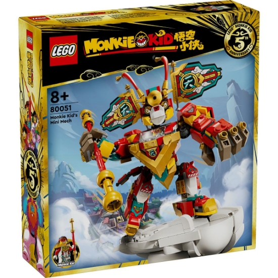 Imagine LEGO MONKIE KID MINIROBOTUL LUI MONKIE KID 80051