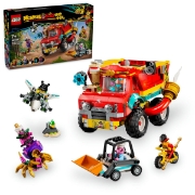 Imagine LEGO MONKIE KID CAMIONUL ELECTRIC AL ECHIPEI LUI MONKIE KID 80055