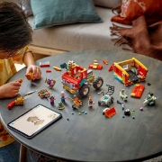 Imagine LEGO MONKIE KID CAMIONUL ELECTRIC AL ECHIPEI LUI MONKIE KID 80055