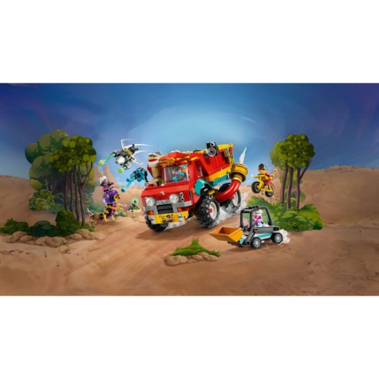 Imagine LEGO MONKIE KID CAMIONUL ELECTRIC AL ECHIPEI LUI MONKIE KID 80055