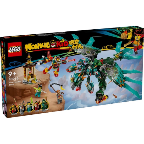 Imagine LEGO MONKIE KID BESTIA CU NOUA CAPETE 80056