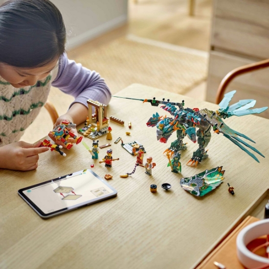 Imagine LEGO MONKIE KID BESTIA CU NOUA CAPETE 80056