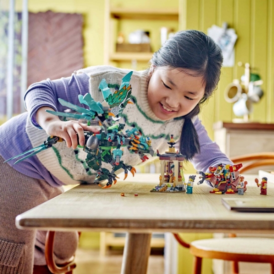 Imagine LEGO MONKIE KID BESTIA CU NOUA CAPETE 80056