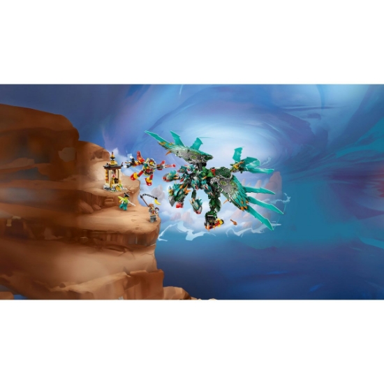 Imagine LEGO MONKIE KID BESTIA CU NOUA CAPETE 80056