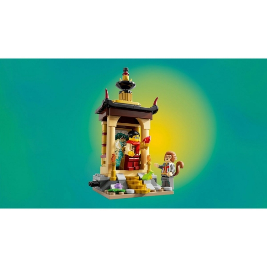 Imagine LEGO MONKIE KID BESTIA CU NOUA CAPETE 80056