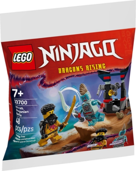 Imagine LEGO NINJAGO BATALIA DINTRE ARIN SI DRAGONIAN 30700