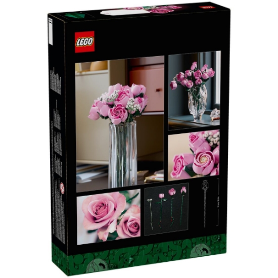 Imagine LEGO BOTANICALS BUCHET DE TRANDAFIRI ROZ 10374