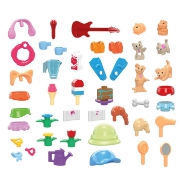 Imagine BARBIE MEGA BLOKS SET DE JOACA DREAMHOUSE BARBIE COLOR REVEAL 