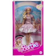 Imagine BARBIE THE MOVIE PAPUSA BARBIE CU ROCHIE ROZ