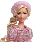 Imagine BARBIE THE MOVIE PAPUSA BARBIE CU ROCHIE ROZ