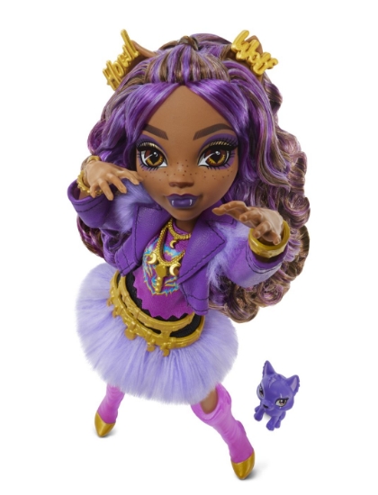 Imagine MONSTER HIGH PAPUSA CLAWDEEN WOLF CU ACCESORII