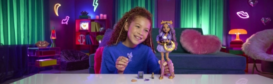 Imagine MONSTER HIGH PAPUSA CLAWDEEN WOLF CU ACCESORII