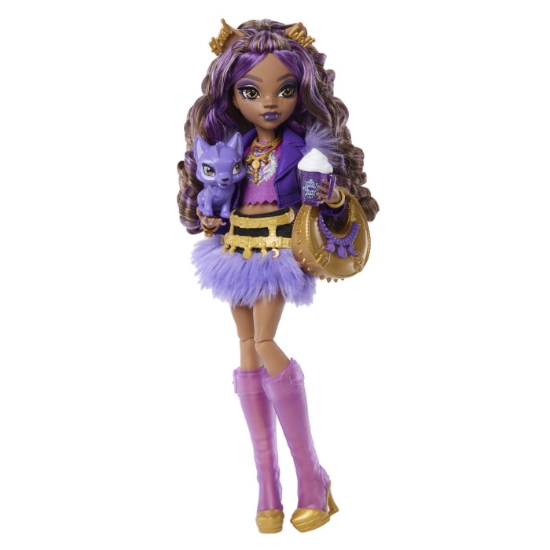 Imagine MONSTER HIGH PAPUSA CLAWDEEN WOLF CU ACCESORII