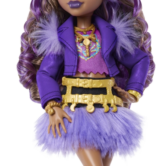 Imagine MONSTER HIGH PAPUSA CLAWDEEN WOLF CU ACCESORII