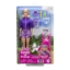 Imagine BARBIE FAMILY AND FRIENDS SET PAPUSA BARBIE MALIBU SI ACCESORII AVENTURI IN AER LIBER