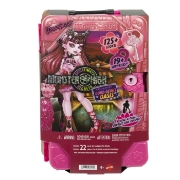 Imagine MONSTER HIGH SKULLTIMATE SECRETS PAPUSA DRACULAURA CU ACCESORII