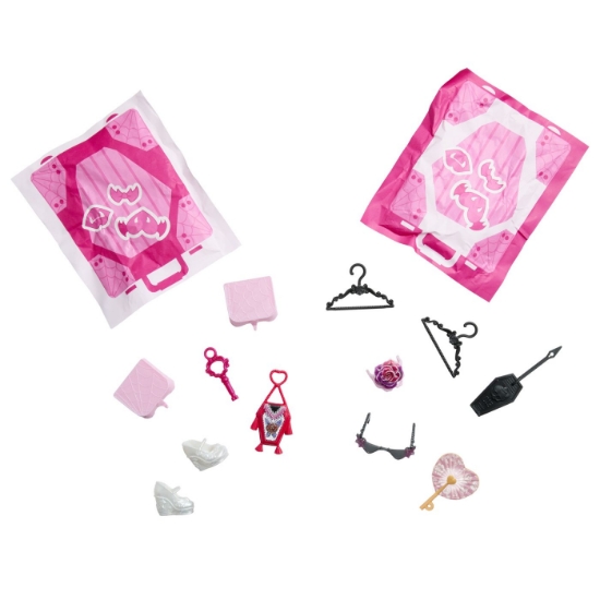Imagine MONSTER HIGH SKULLTIMATE SECRETS PAPUSA DRACULAURA CU ACCESORII