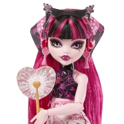 Imagine MONSTER HIGH SKULLTIMATE SECRETS PAPUSA DRACULAURA CU ACCESORII