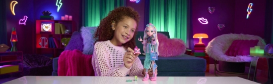 Imagine MONSTER HIGH PAPUSA LAGOONA BLUE CU ACCESORII