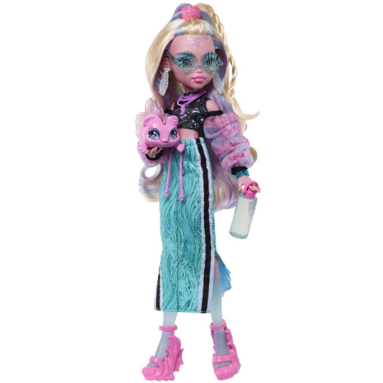 Imagine MONSTER HIGH PAPUSA LAGOONA BLUE CU ACCESORII