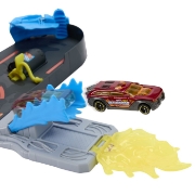 Imagine HOT WHEELS CITY SET DE JOACA SUPER STATIE DE POMPIERI CU MASINUTA INCLUSA